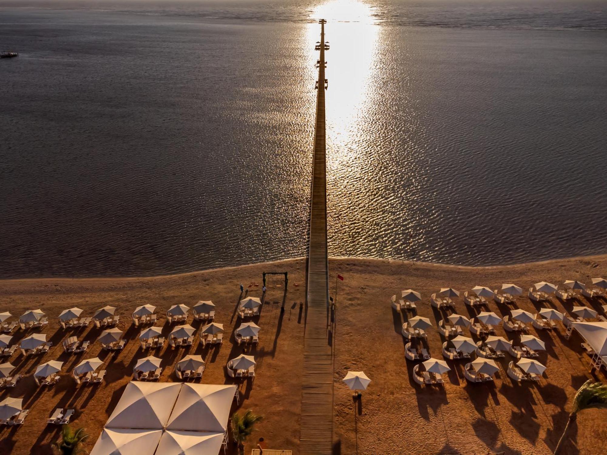 Rixos Premium Seagate Hotel Sharm el-Sheikh Eksteriør billede The beach at the Dead Sea
